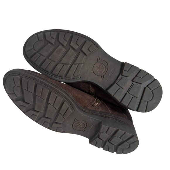 BORN Midway Engineer Ankle Boot Women size 9.5 Dark Brown Suede - Picture 5 of 5